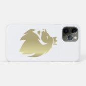 金のライオン Case-Mate iPhoneケース (裏面(横))