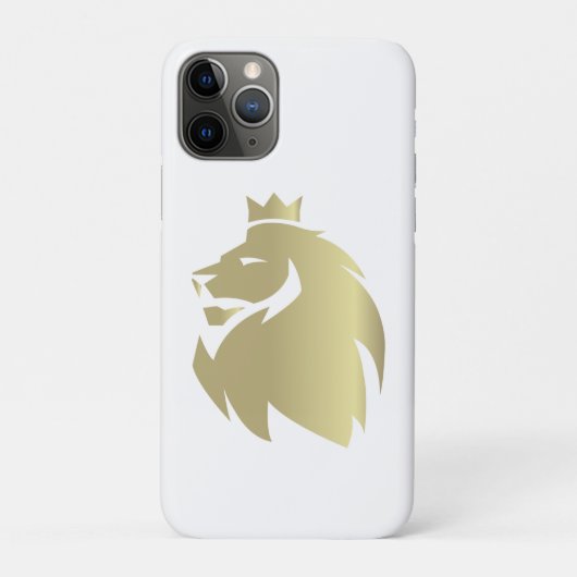 金のライオン Case-Mate iPhoneケース (裏)