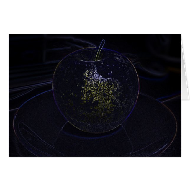 金のリンゴ (正面横)