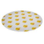 金のリンゴ（白） カッティングボード (角)