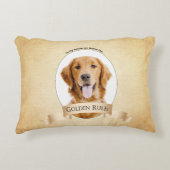 金のルール枕 アクセントクッション (正面)