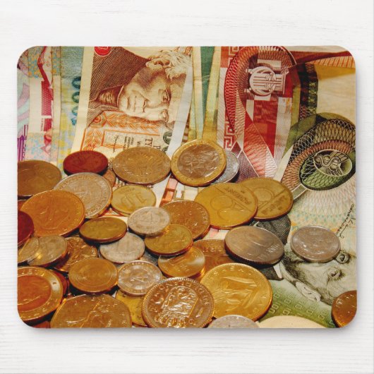 金の世界 マウスパッド (正面)