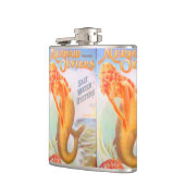 金の人魚のお尻 フラスク (左)