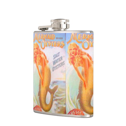 金の人魚のお尻 フラスク (左)