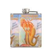 金の人魚のお尻 フラスク (裏面)
