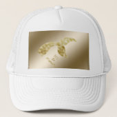 金の人魚のトラック帽になる キャップ (正面)