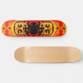 金の仏頭スケートボード スケートボード (横)