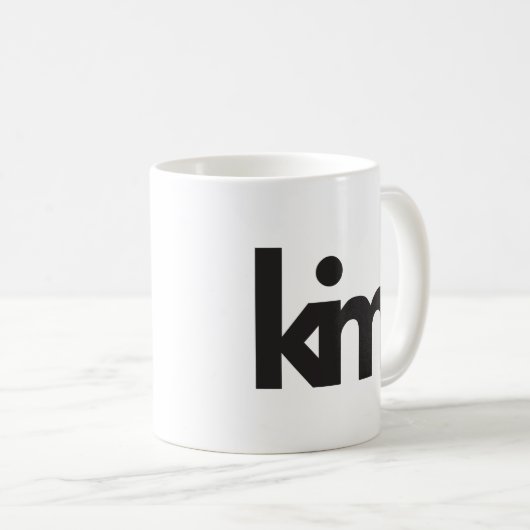 金の個人的なコーヒー・マグ コーヒーマグカップ (正面右)