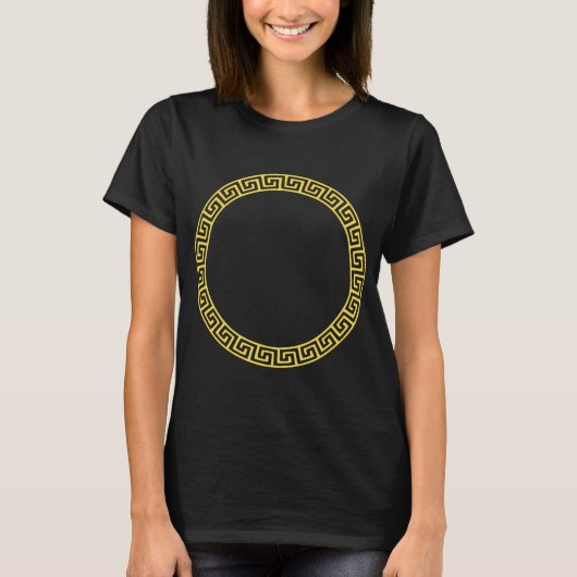 金の円無限 Tシャツ (正面)