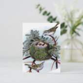 金の冠をかぶったキングレット ポストカード (スタンド正面)