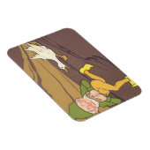 『金の卵を産むガチョウ』(原題:The Goose That Laid the Golden Egg マグネット (右側)