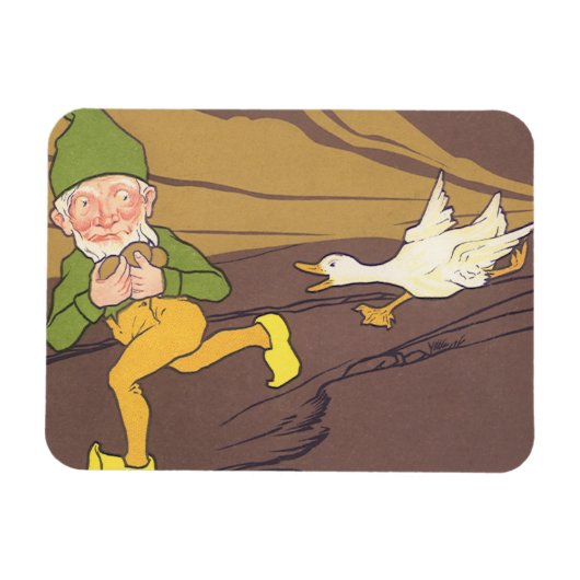 『金の卵を産むガチョウ』(原題:The Goose That Laid the Golden Egg マグネット (横)