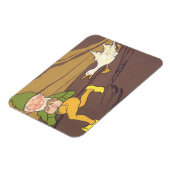 『金の卵を産むガチョウ』(原題:The Goose That Laid the Golden Egg マグネット (左側)