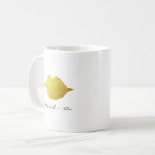 金の唇の原稿名 コーヒーマグカップ (正面左)