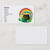 金の壷 名刺 (正面/裏面)