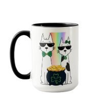 金の壺とクールな猫たち