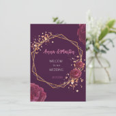 金の枠に花が燃えている (スタンド正面)