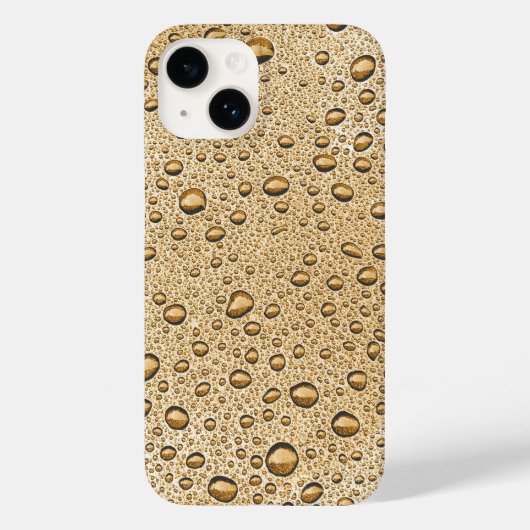 金の水滴 Case-Mate iPhoneケース (裏面)