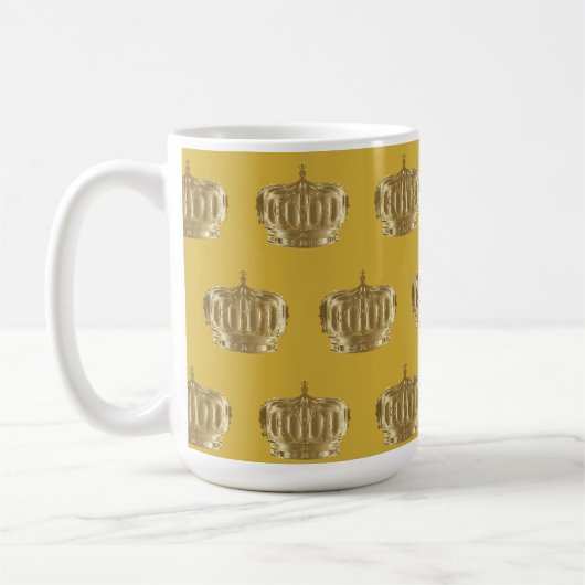 金の王冠 コーヒーマグカップ (左)