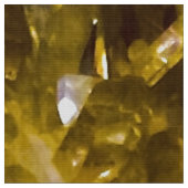 金の結晶 ファブリック (クローズアップ)