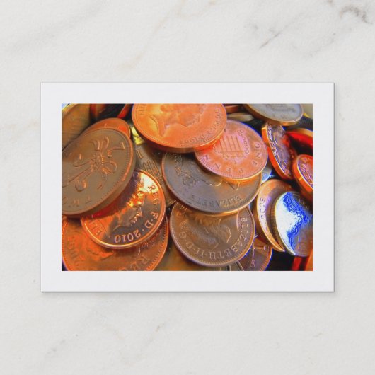 金の色縁ど 名刺 (正面)