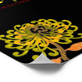 金の花のポスターの呪い ポスター (角)