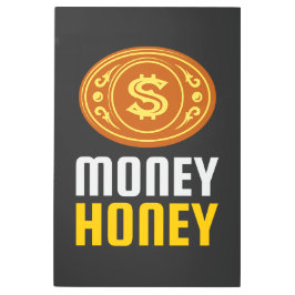 金の蜂蜜！ メタルプリント