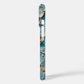 金の装飾文字Eクラウンオーバーレイ Case-Mate iPhoneケース (裏面 / 左)