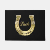 金の蹄鉄 ドアマット (正面)