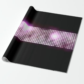 金の革張り、クローズアップショット ラッピングペーパー