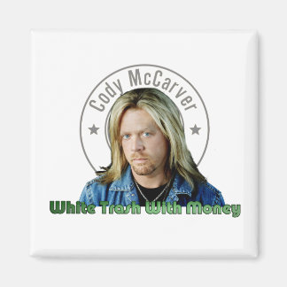 金の魔力を持つ白いゴミ マグネット