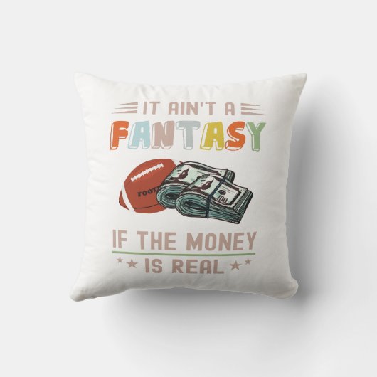 金はファンタジーもしじゃない実在 クッション (裏面)