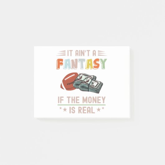 金はファンタジーもしじゃない実在 ポストイット (正面)