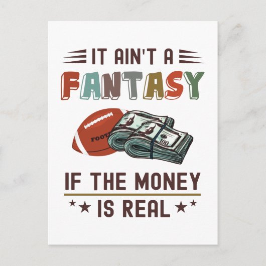 金はファンタジーもしじゃない実在 ポストカード (正面)