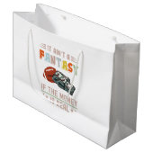 金はファンタジーもしじゃない実在 ラージペーパーバッグ (正面アングル)