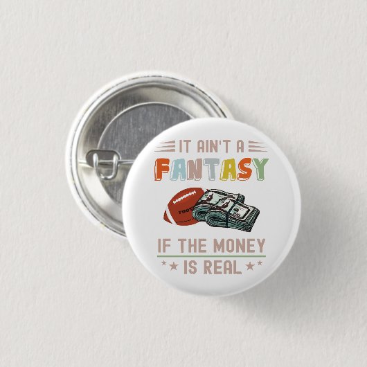 金はファンタジーもしじゃない実在 缶バッジ (正面&裏面)