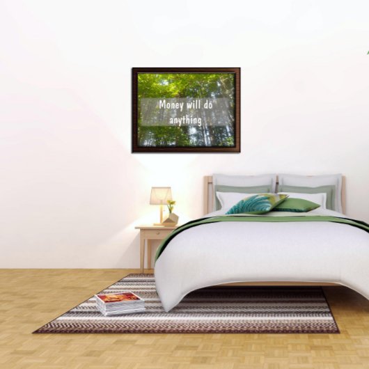 金は何でも出感動的る ポスター