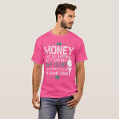 金は幸せ買になるがゴルフ買クラブ Tシャツ (正面フル)