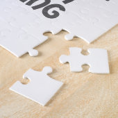 金は幸せ買になるがチョコレートに買はい ジグソーパズル (側面)