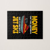 金は幸せ買になるまい買がジェットスキーだ ジグソーパズル (横)