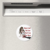 金は幸せ買にも靴は買有る マグネット (インサイチュ (食洗機))