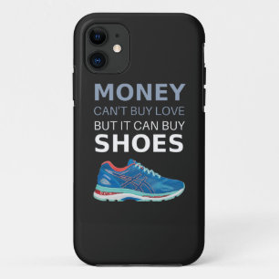 金は愛買せず靴は買い iPhone 11 ケース