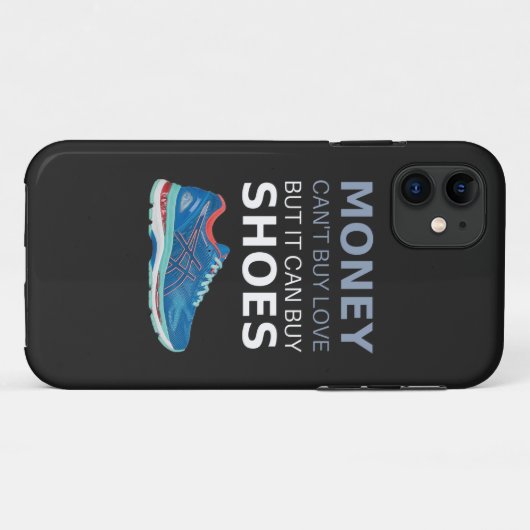 金は愛買せず靴は買い Case-Mate iPhoneケース (裏面(横))