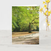 金は木に生えぬ誕生日 カード (黄色い花)