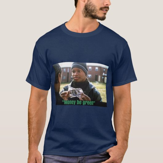 金は緑 Tシャツ (正面)