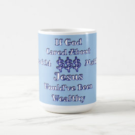 金ばかりは無い コーヒーマグカップ