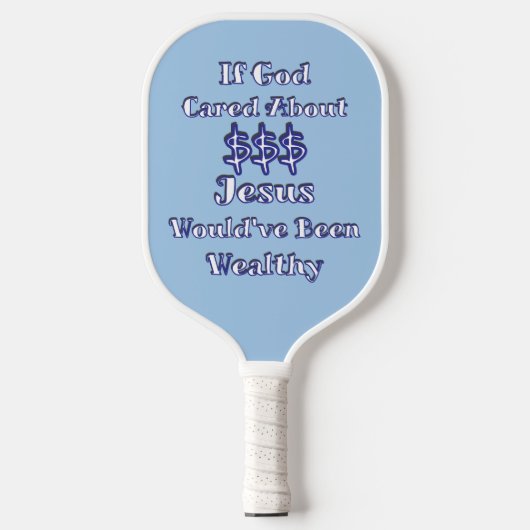 金ばかりは無い ピックルボールラケット (正面)