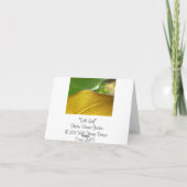 金ぱくNotecard カード (裏面)