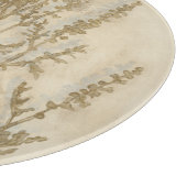 金めっきされた群葉II カッティングボード (角)