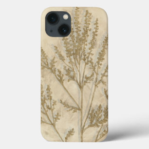 金めっきされた群葉II iPhone 13ケース